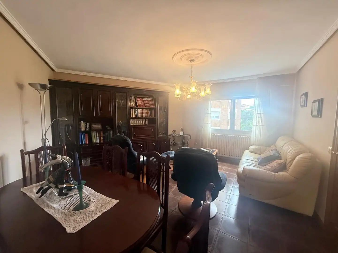 Living room of Flat for sale in Avilés  with Furnished