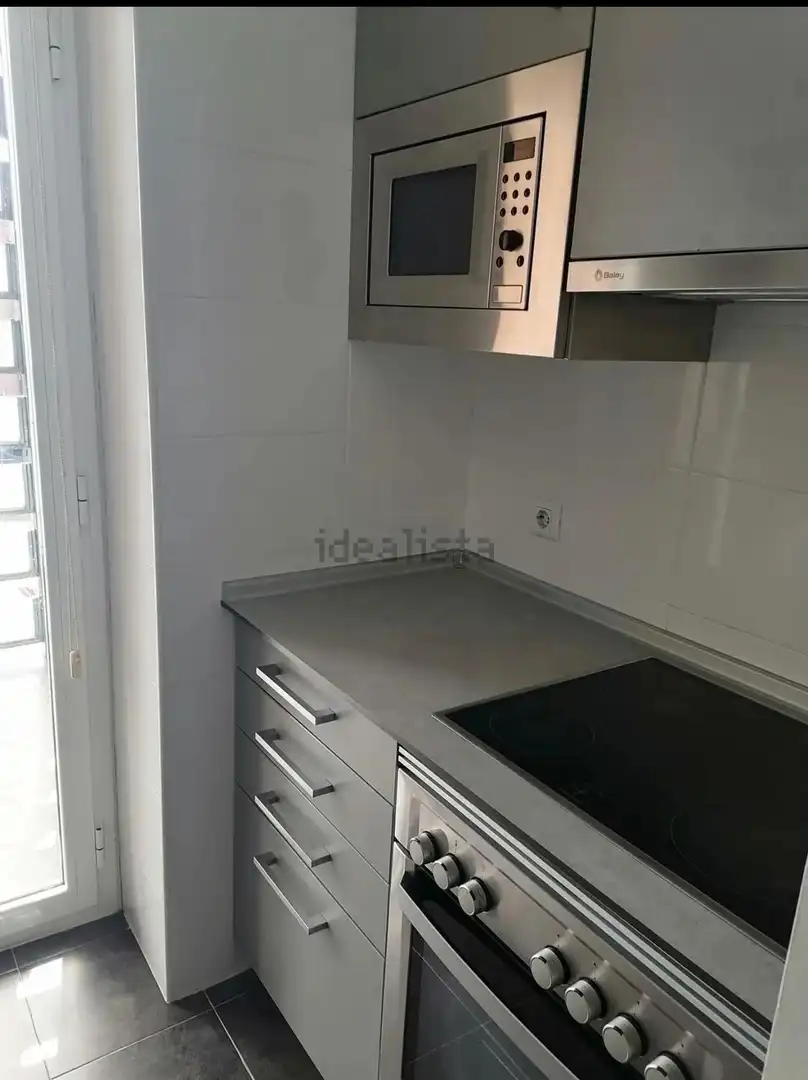 Cocina de Piso de alquiler en Madrid con Calefacción y Terraza