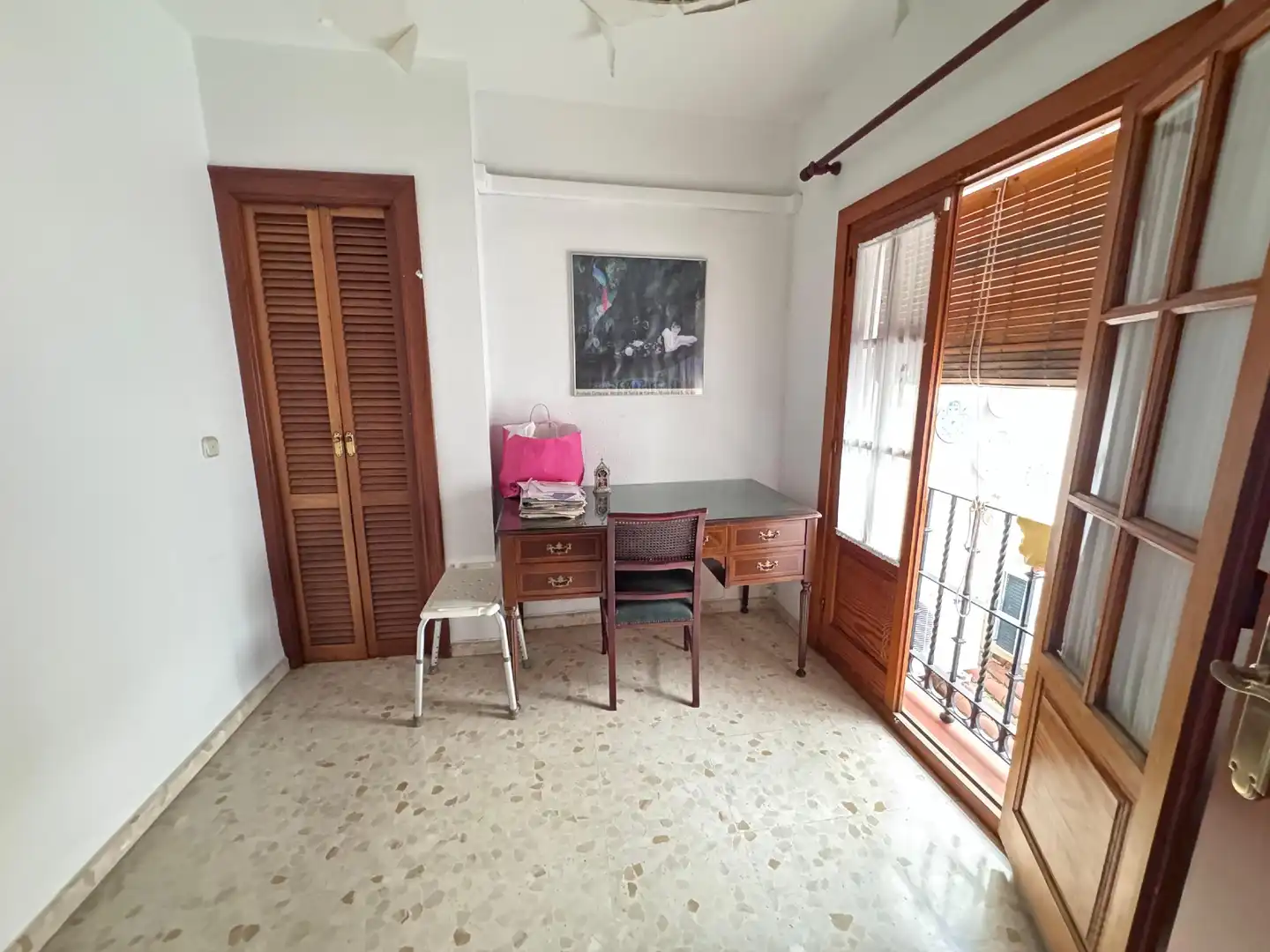 Schlafzimmer von Einfamilien-Reihenhaus zum Verkauf in Málaga mit Klimaanlage und Heizung