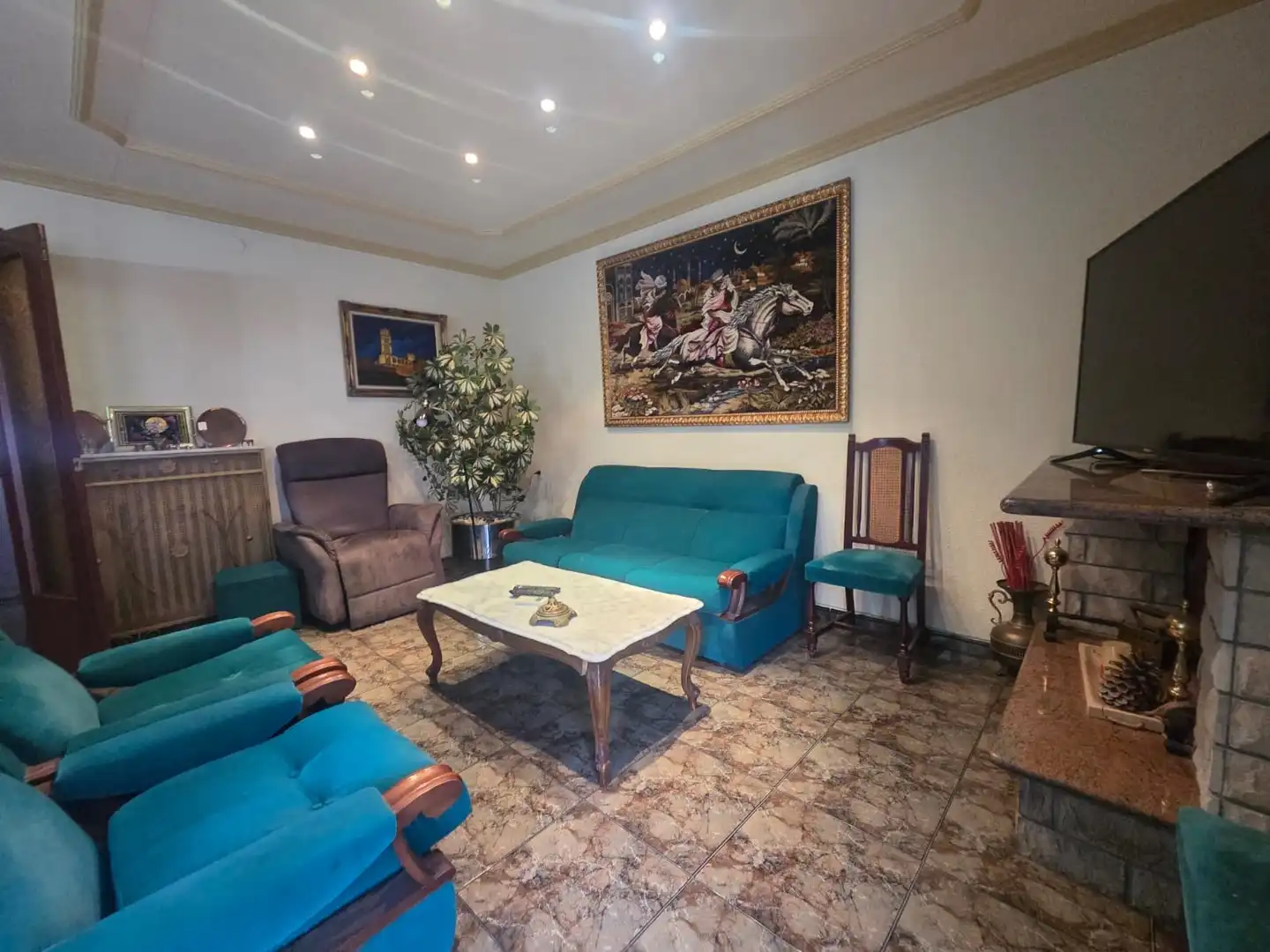 Sala de estar de Piso en venta en Lleida con Aire acondicionado, Calefacción y Trastero