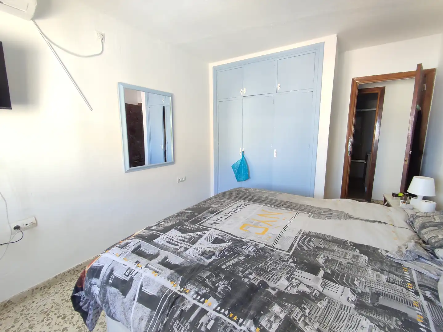 Schlafzimmer von Wohnung zur Miete in Torremolinos mit Klimaanlage, Heizung und Terrasse