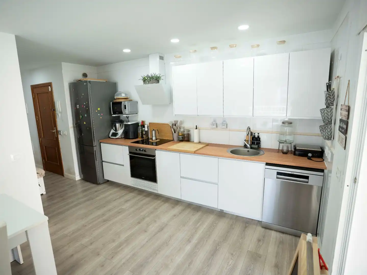 Cuina de Apartament en venda en Güímar amb Parquet, Terrassa i Traster