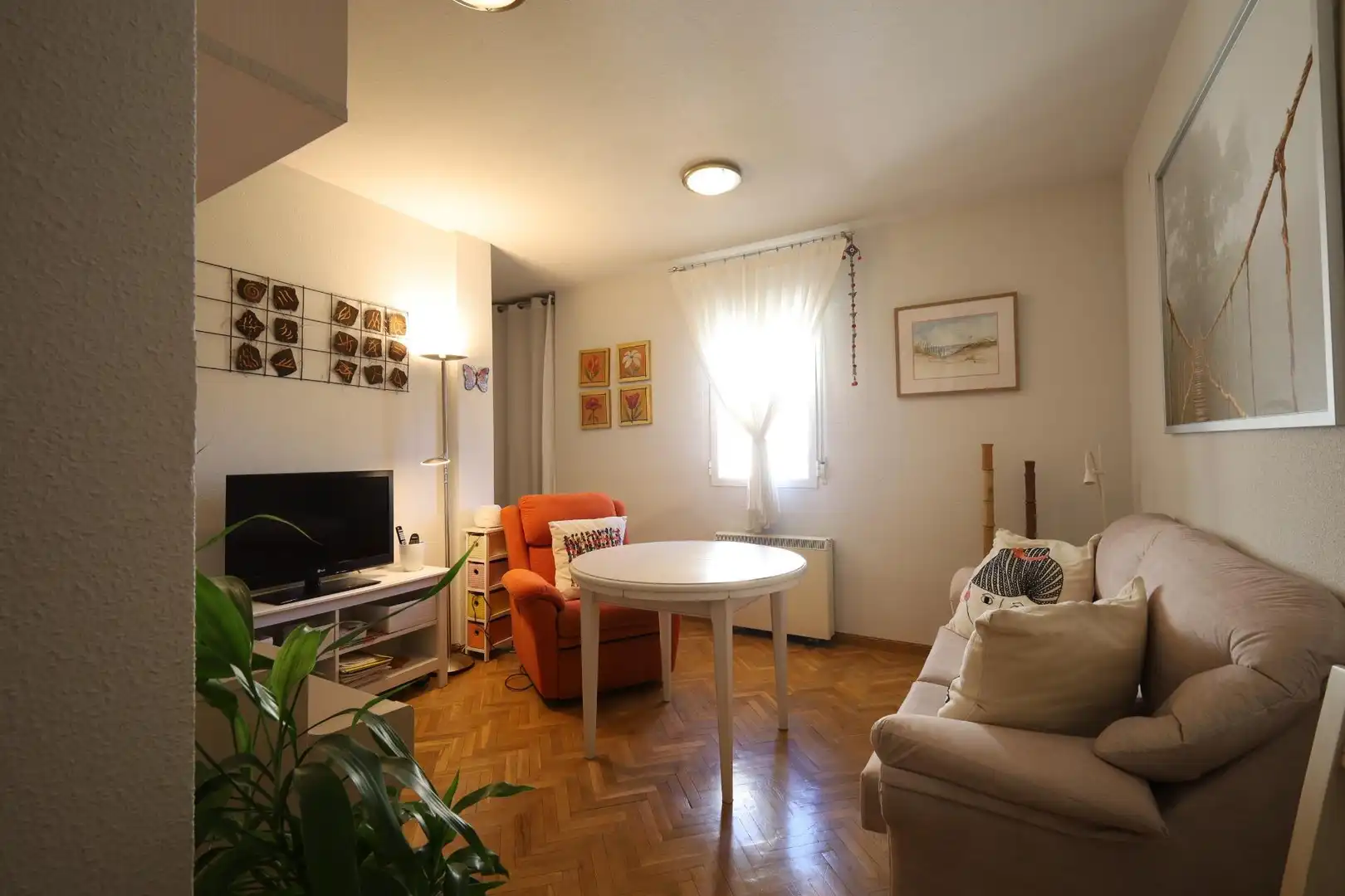 Sala d'estar de Pis en venda en El Escorial amb Calefacció