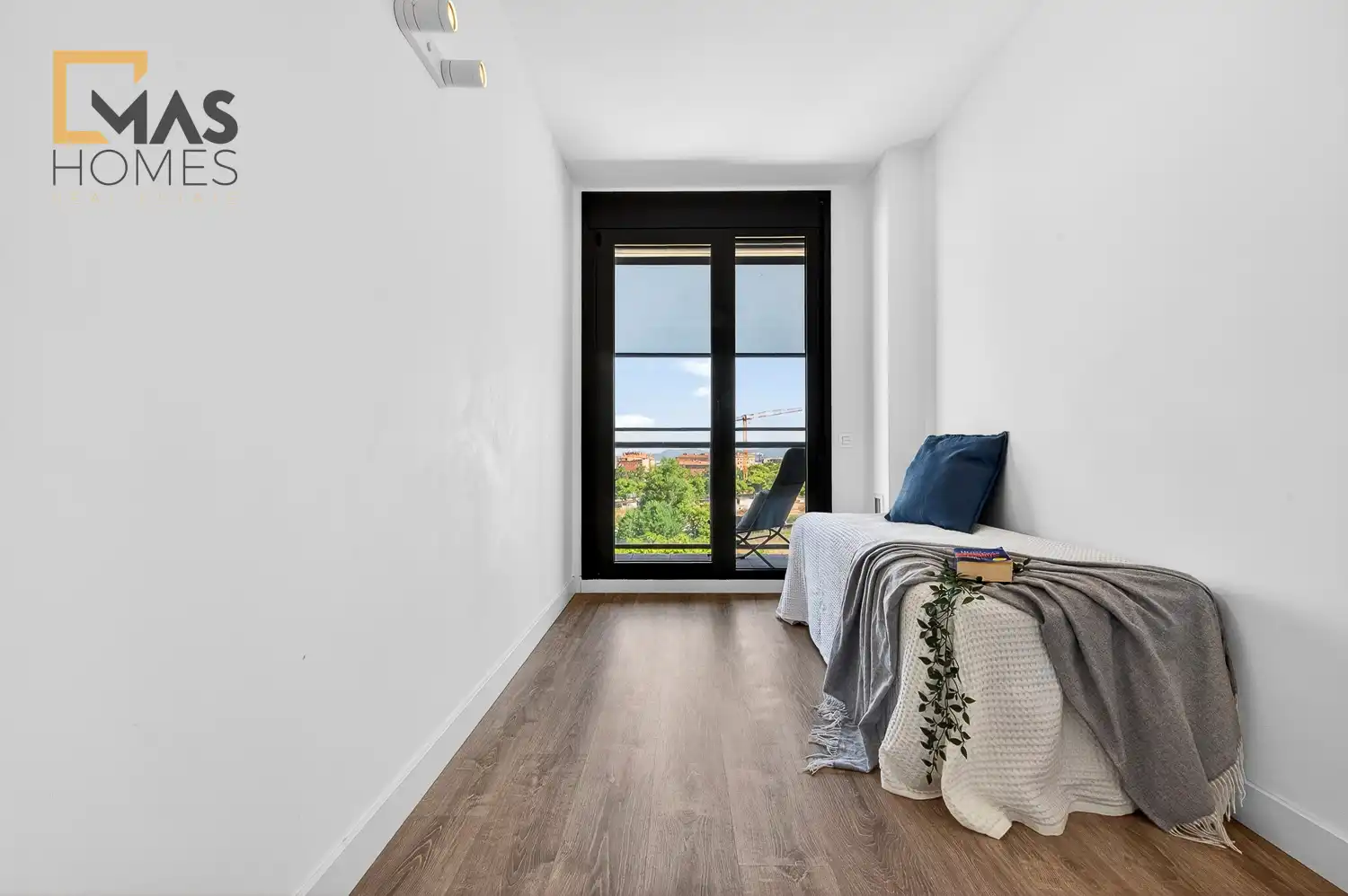 Schlafzimmer von Maisonette zum Verkauf in Sabadell mit Klimaanlage, Heizung und Parkett