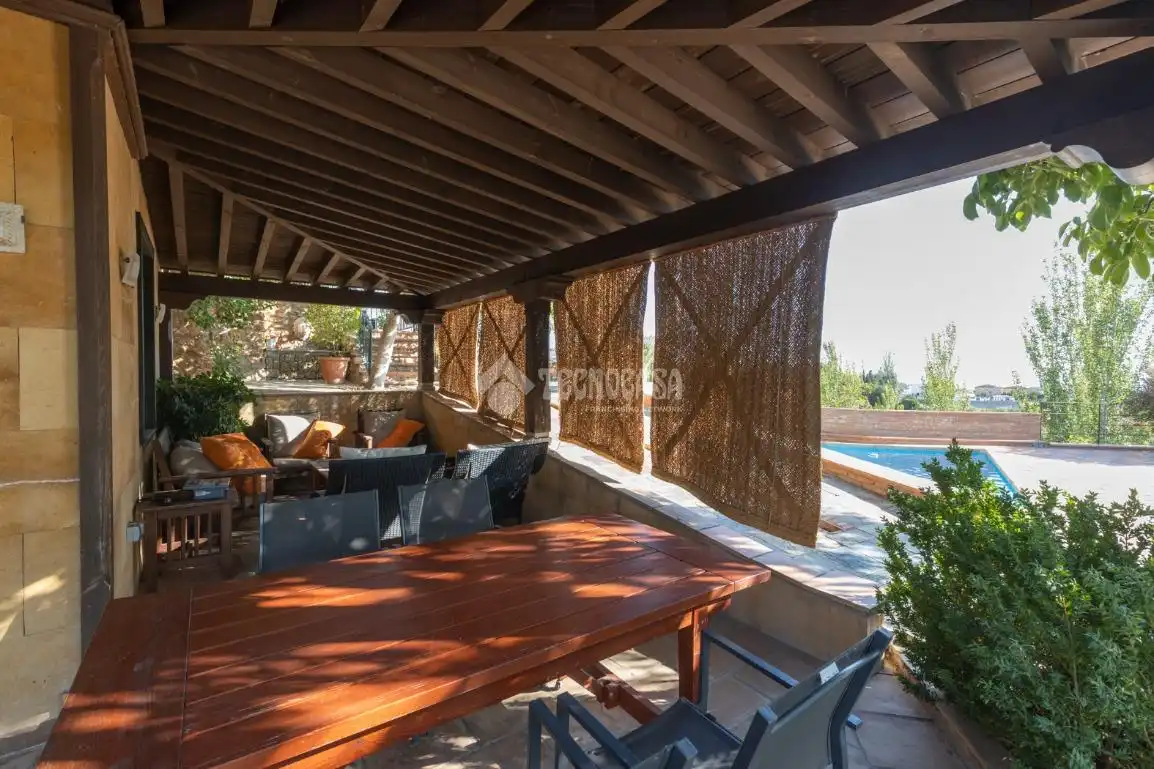 Terraza de Casa o chalet en venta en Nívar