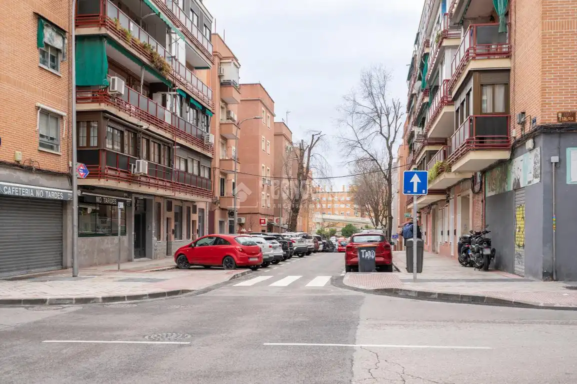 Exterior view of Flat for sale in  Madrid Capital  with Heating and Terrace