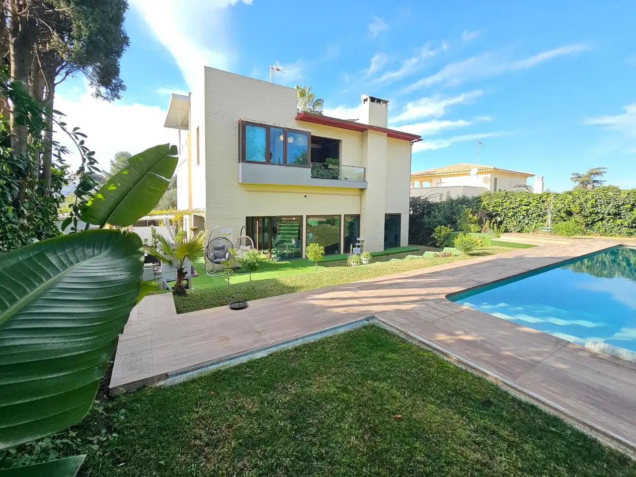 Jardín de Casa o chalet en venta en Montequinto con Aire acondicionado, Jardín privado y Terraza