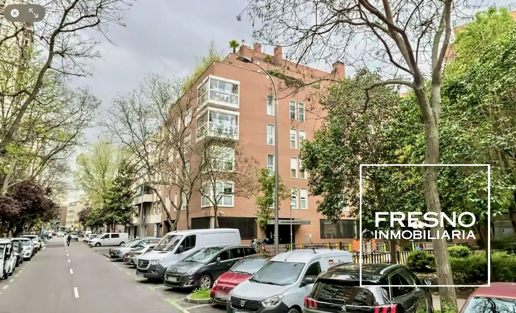 Exterior view of Flat for sale in Madrid  with Heating, Storage room and Community pool