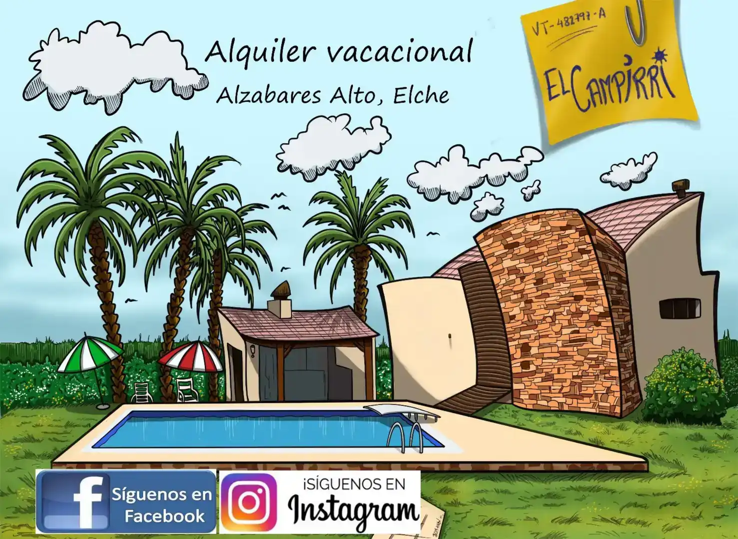 Houses for rent in Elche / Elx  with Air Conditioner, Private garden and Parquet flooring