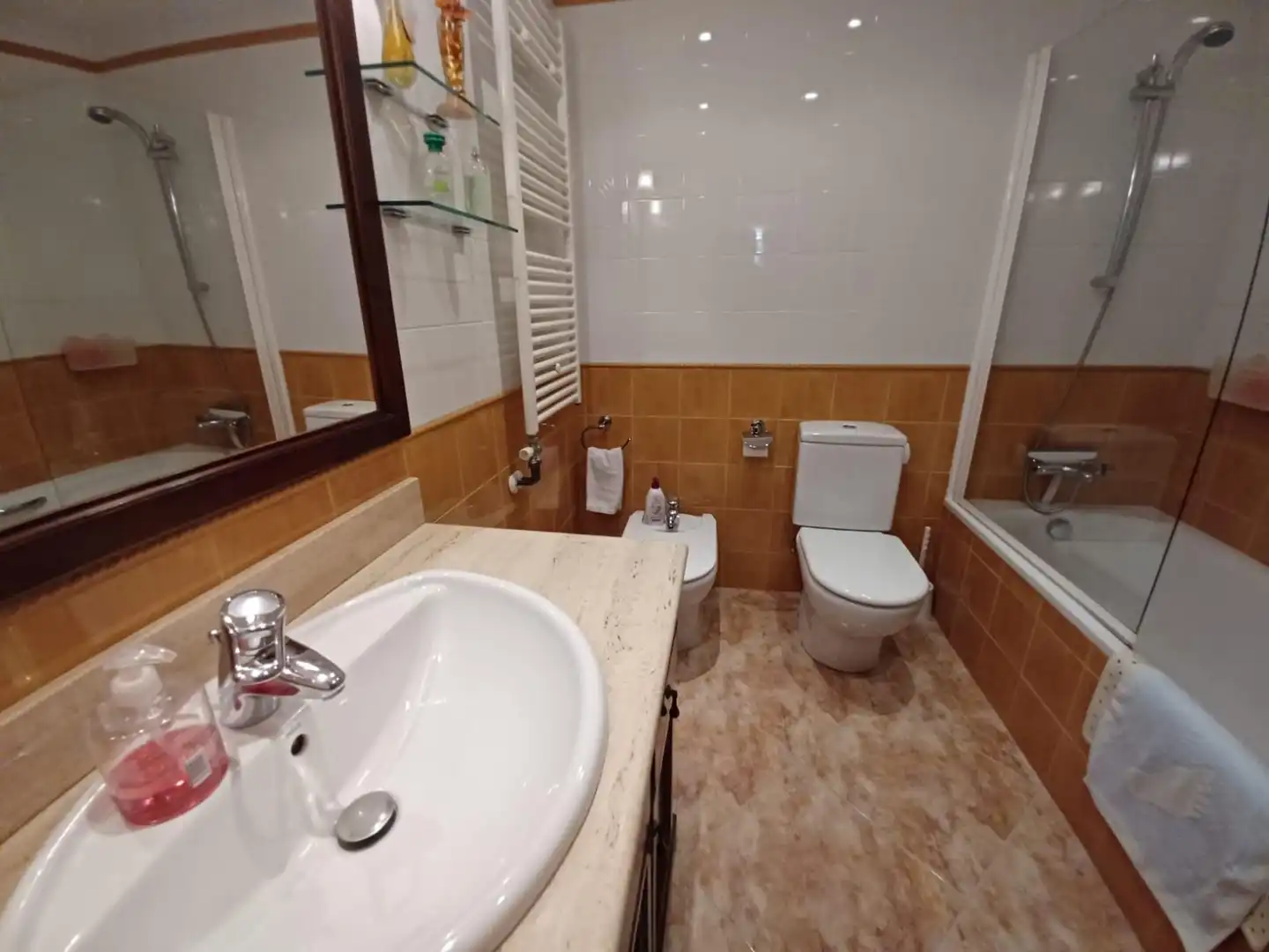 Baño de Casa o chalet en venta en Pineda de Mar con Aire acondicionado, Calefacción y Jardín privado