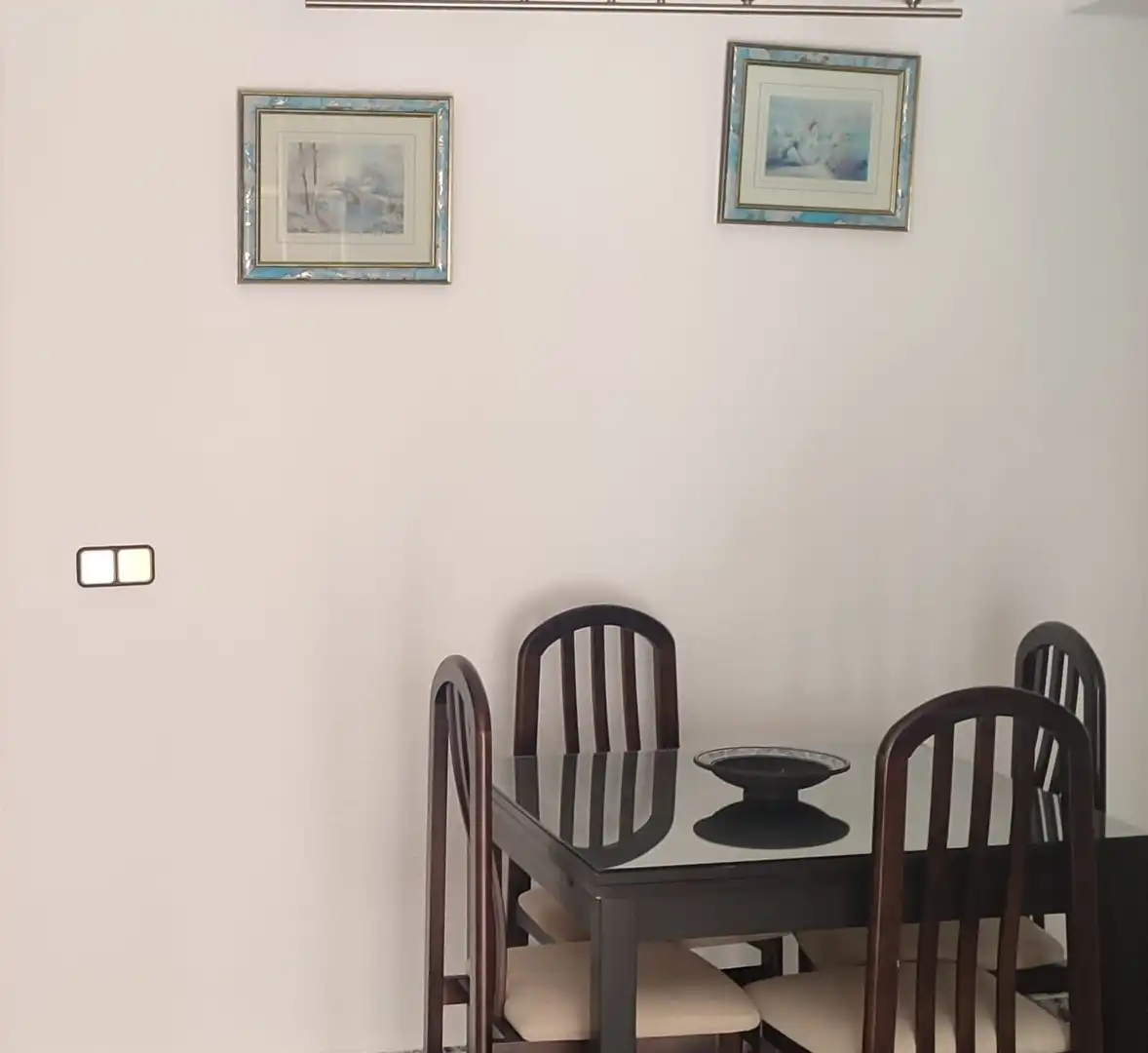 Dining room of Flat for rent in Málaga  with Heating, Terrace and Furnished