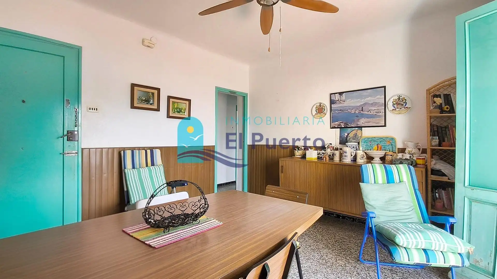 Dining room of Flat for sale in Mazarrón  with Terrace and Furnished