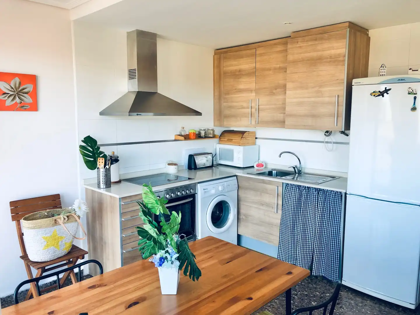 Cuina de Apartament en venda en Peñíscola / Peníscola amb Calefacció, Moblat i Forn