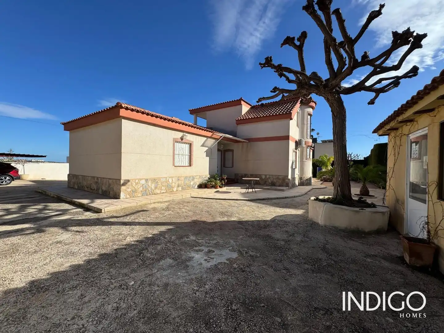Vista exterior de Casa o chalet en venta en Mutxamel con Aire acondicionado, Calefacción y Terraza