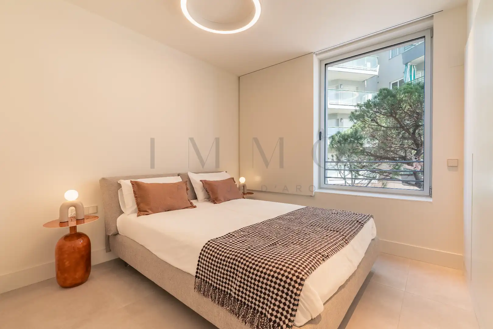 Schlafzimmer von Wohnung zum Verkauf in Castell d'Aro, Platja d'Aro i s'Agaró mit Heizung, Möbliert und Balkon