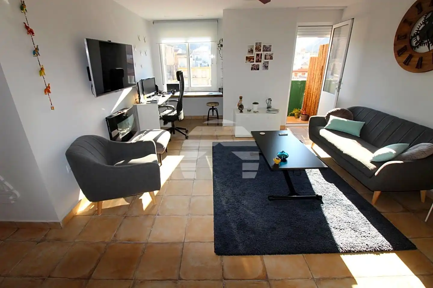 Living room of Apartments for sale in Cartagena  with Furnished and Balcony