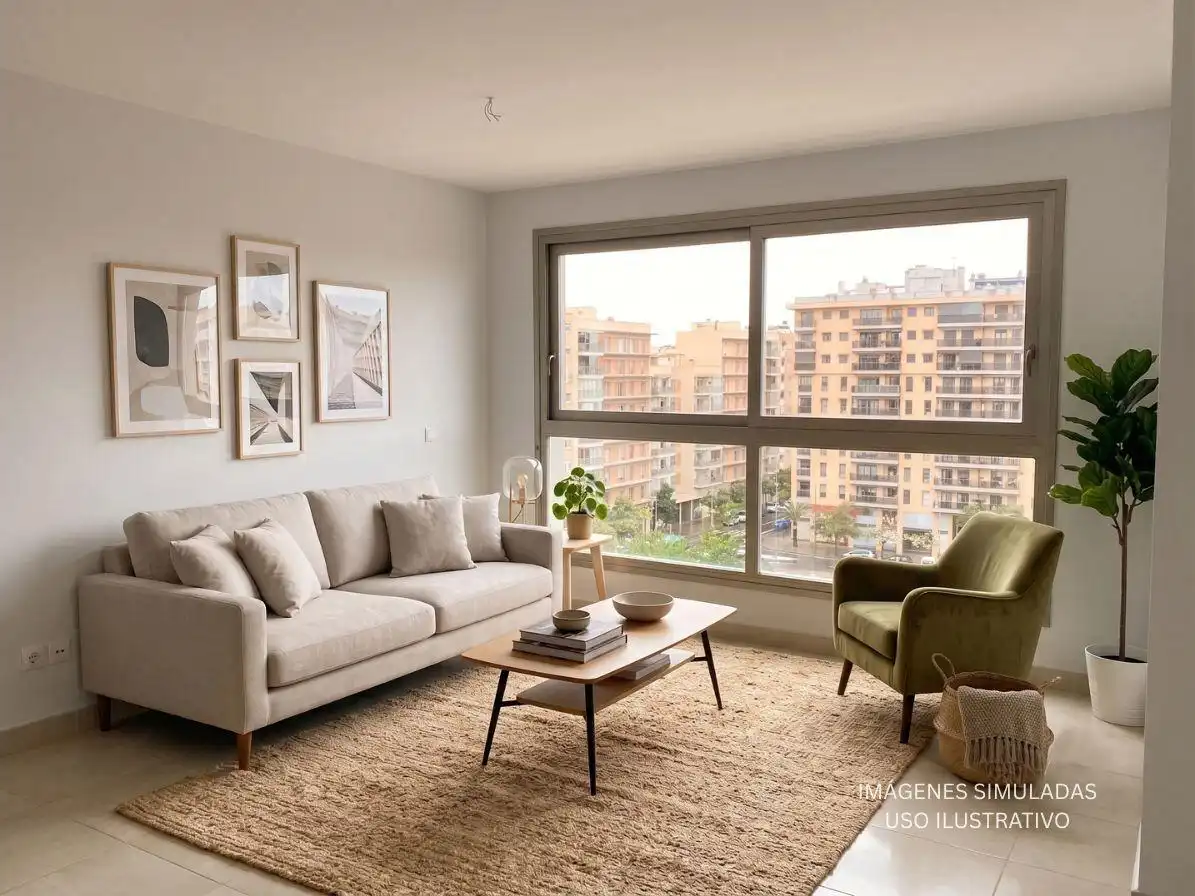 Living room of Flat for sale in Alicante / Alacant  with Community pool