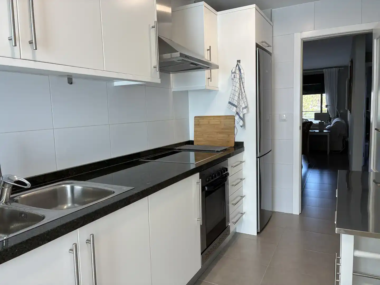Küche von Wohnung zur Miete in Jávea / Xàbia mit Klimaanlage, Terrasse und Schwimmbad