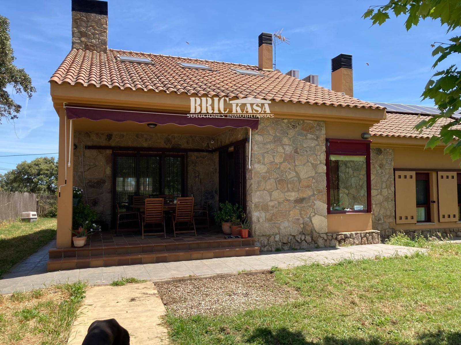 Exterior view of House or chalet for sale in Casar de Cáceres  with Air Conditioner, Heating and Terrace