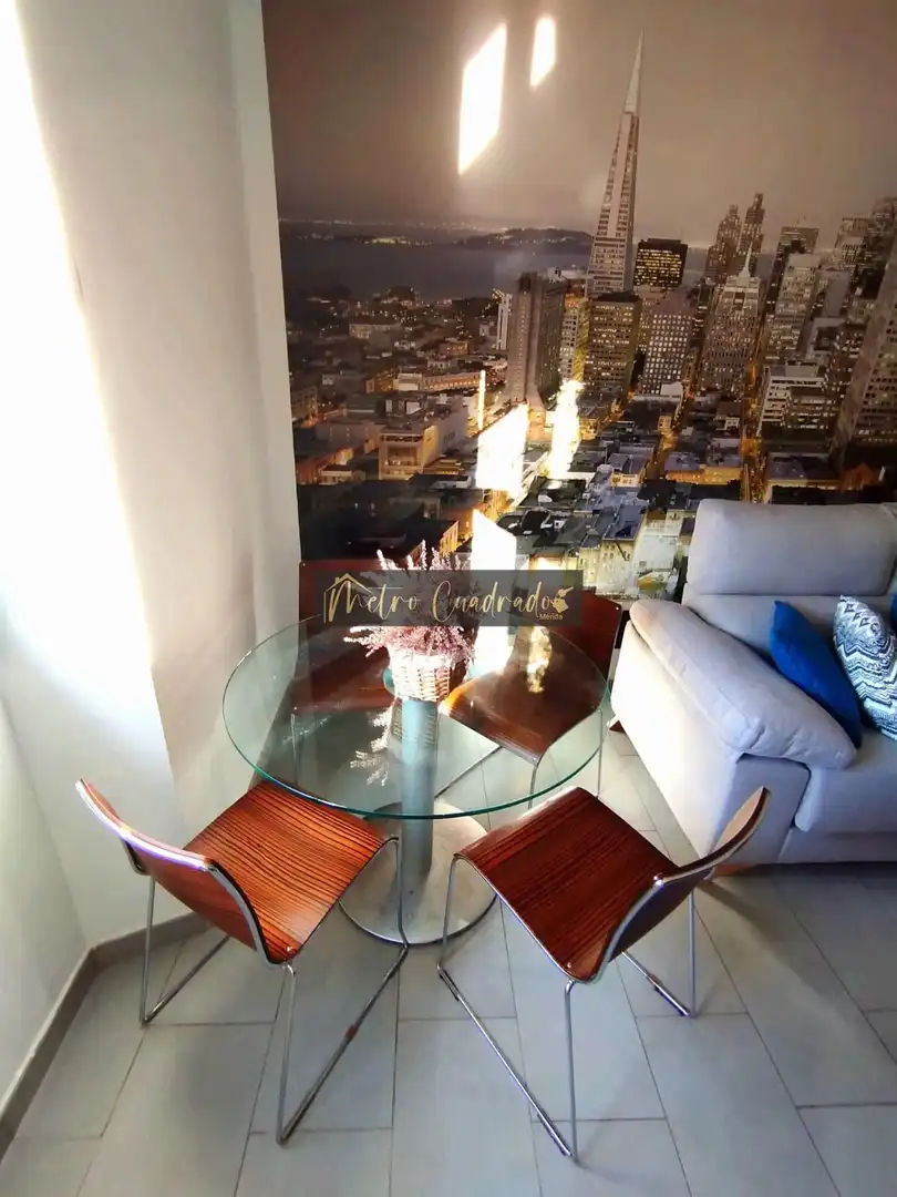 Comedor de Piso de alquiler en Mérida con Aire acondicionado y Amueblado