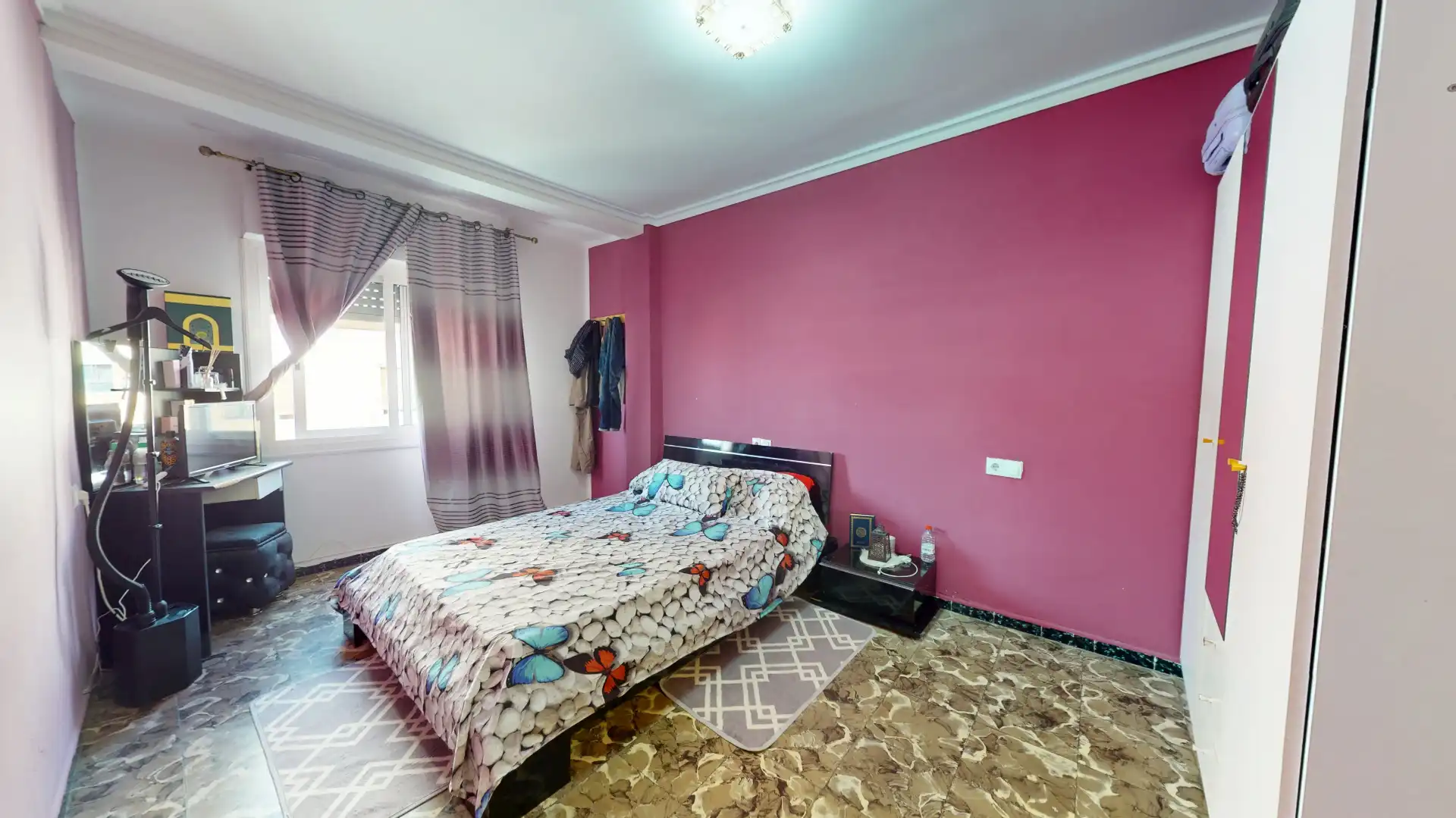 Bedroom of Flat for sale in Elda  with Air Conditioner, Furnished and Oven