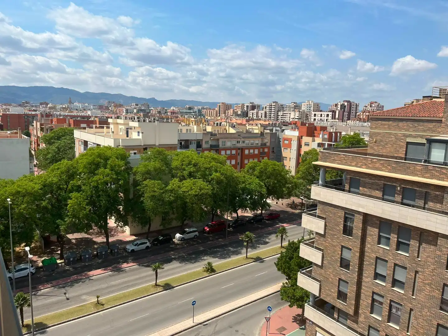 Außenansicht von Wohnung zur Miete in Murcia mit Klimaanlage, Heizung und Abstellraum