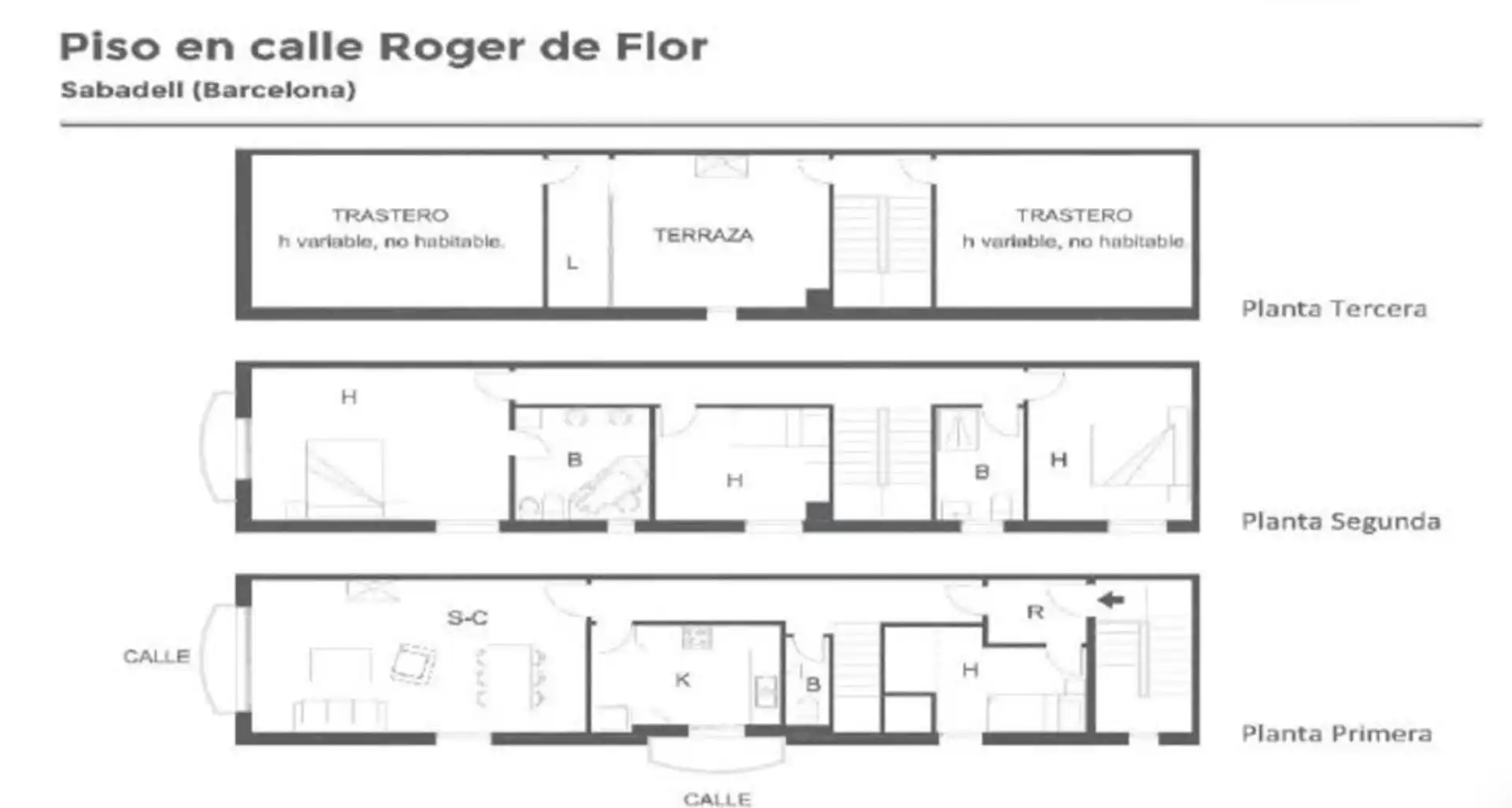 Flat for sale in Sabadell
