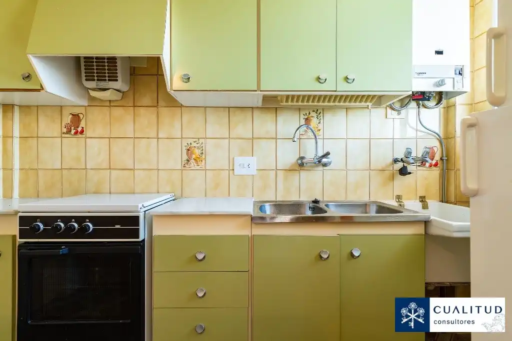 Cocina de Apartamento en venta en Benassal con Amueblado
