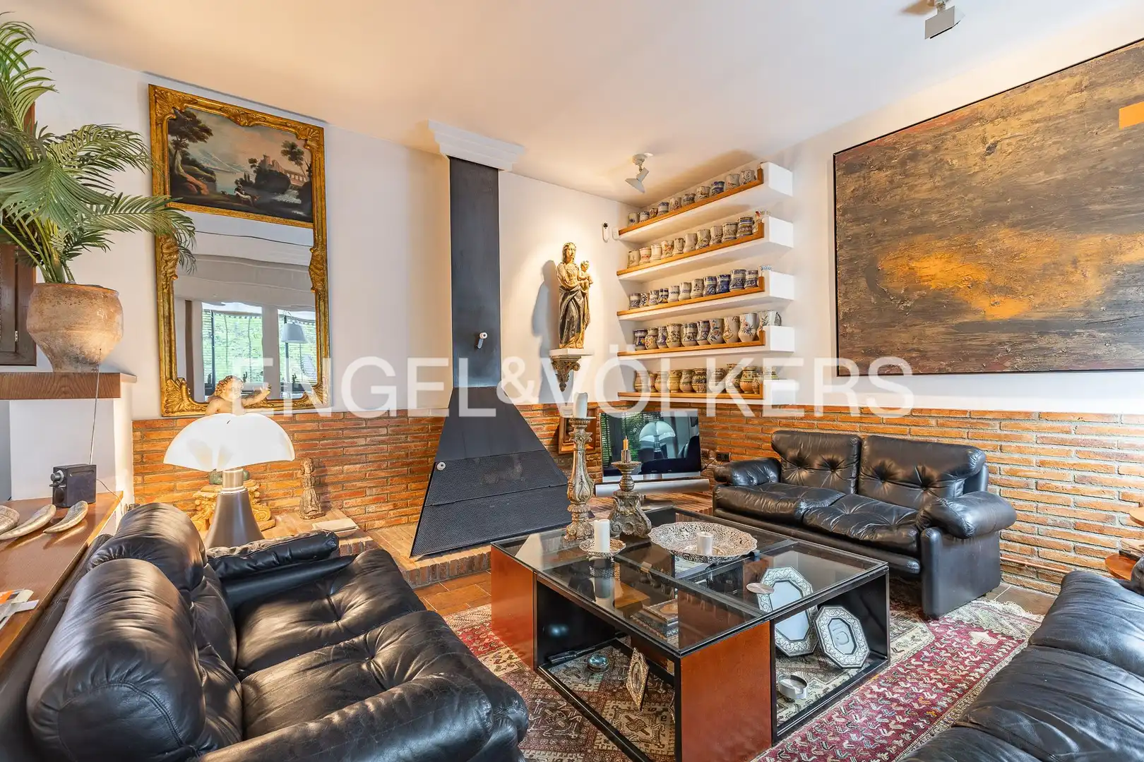 Sala de estar de Casa adosada en venta en Matadepera con Aire acondicionado, Calefacción y Jardín privado