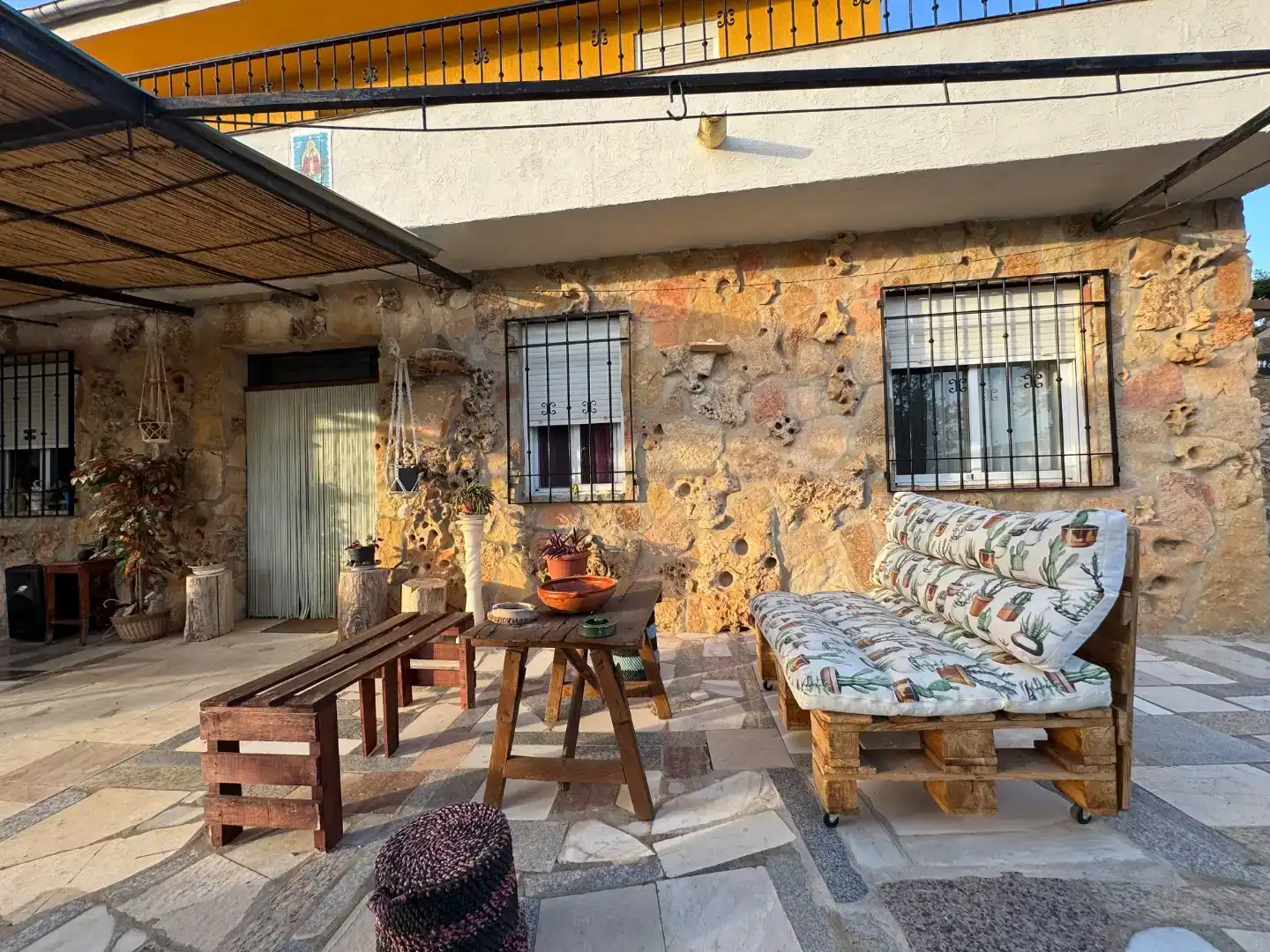 Terrace of Flat for rent in Munera  with Air Conditioner, Swimming Pool and Balcony