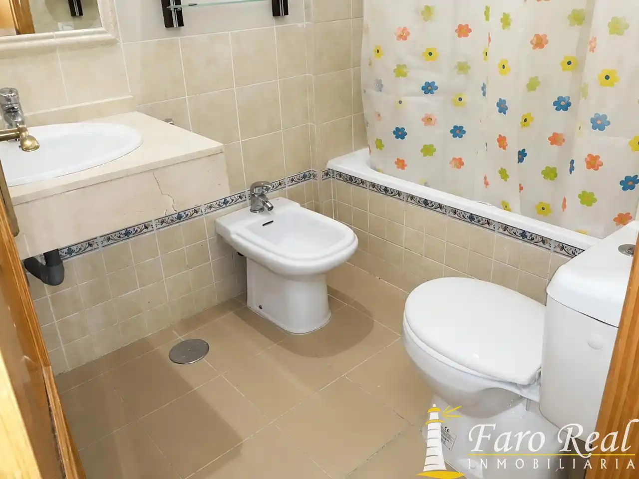 Baño de Planta baja en venta en Sanlúcar de Barrameda con Aire acondicionado, Terraza y Piscina comunitaria