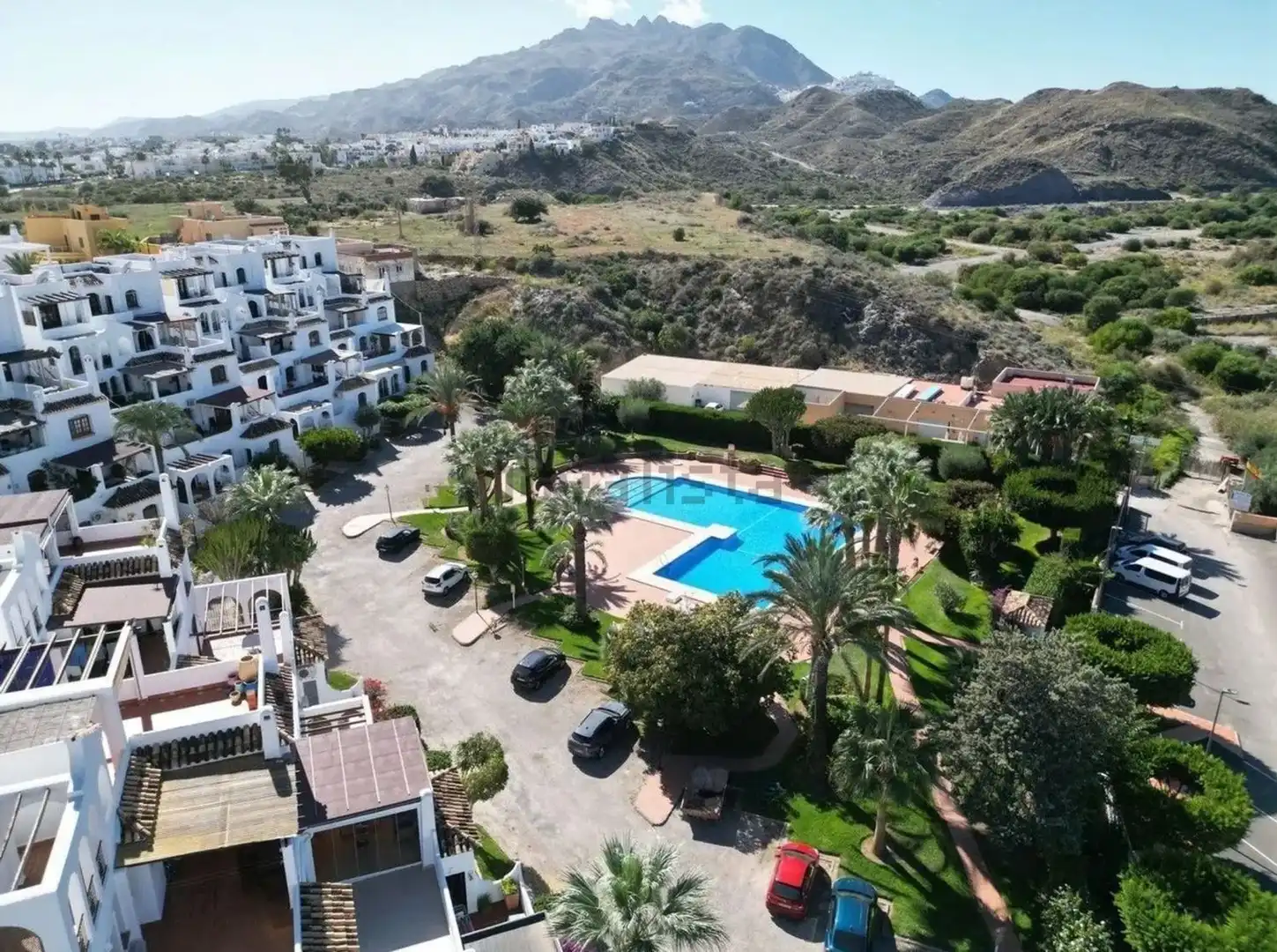Exterior view of Flat for sale in Mojácar  with Air Conditioner, Terrace and Storage room