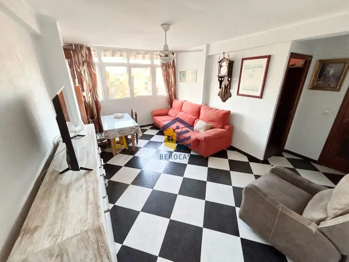 Sala de estar de Piso en venta en Málaga
