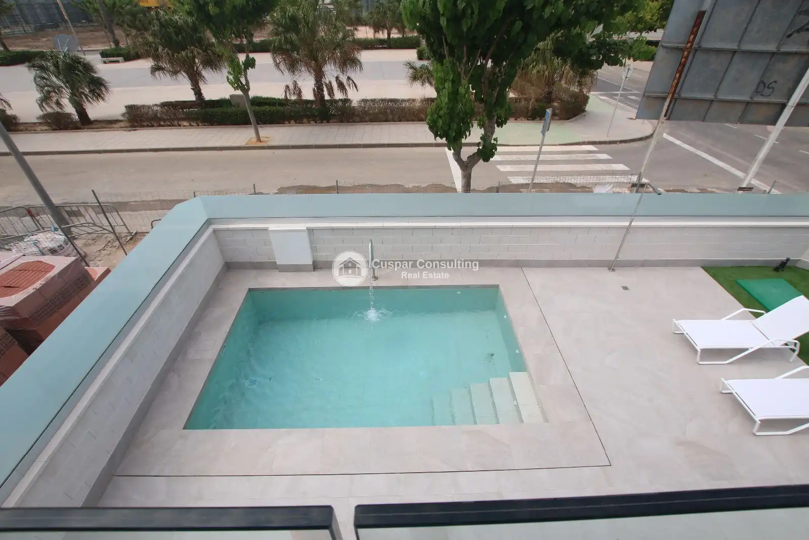Piscina de Casa o xalet en venda en Pilar de la Horadada amb Aire condicionat, Calefacció i Jardí privat
