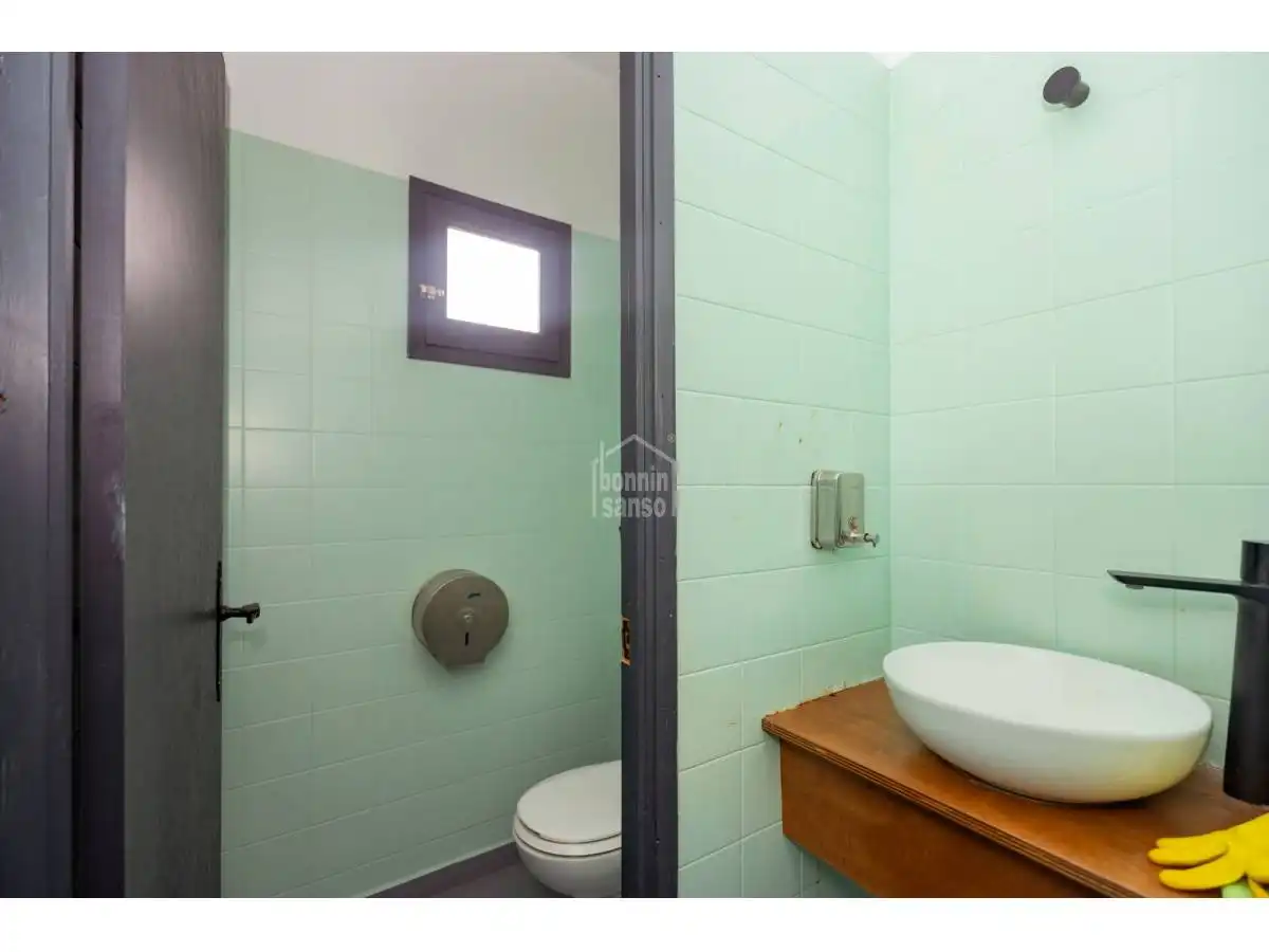 Bathroom of Apartments for sale in Es Castell  with Terrace and Furnished