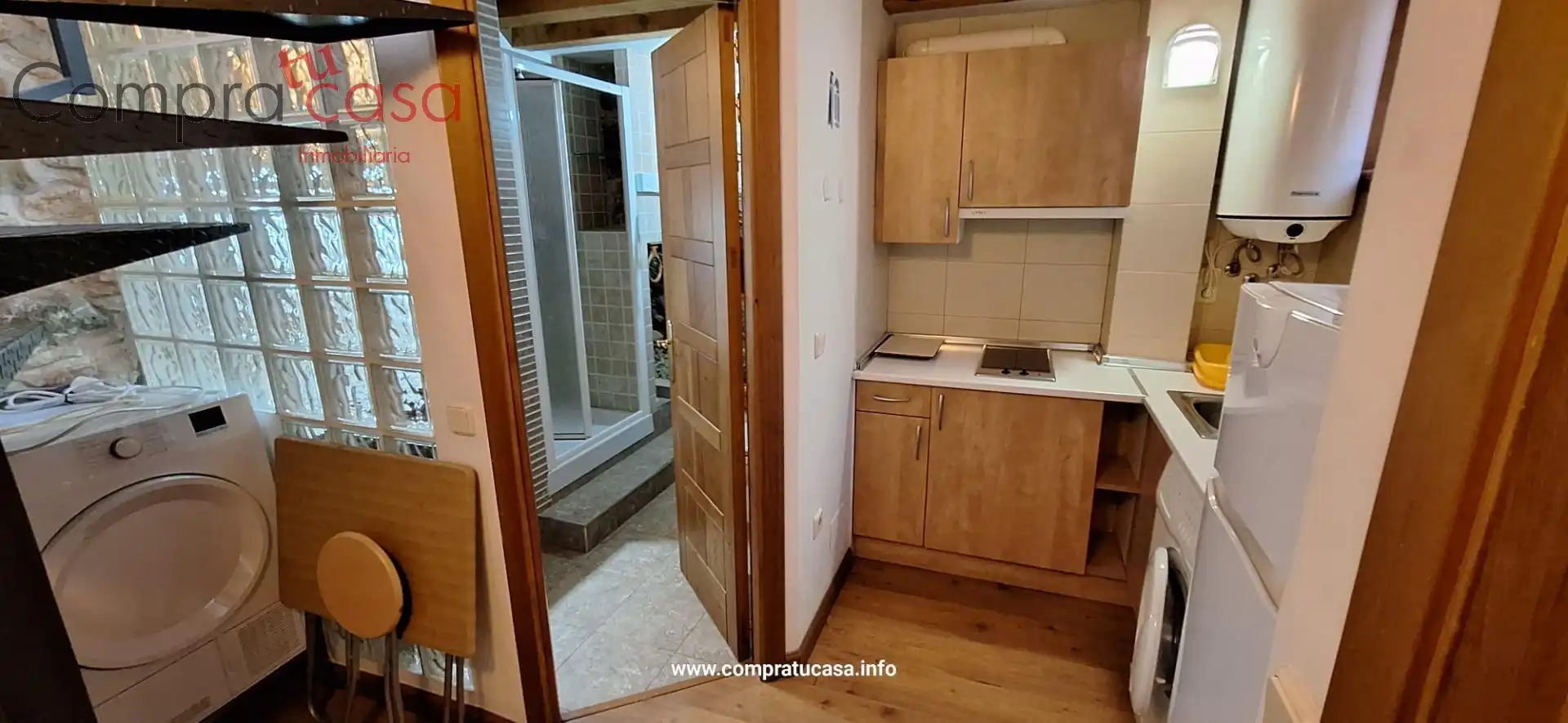 Cocina de Apartamento de alquiler en Segovia con Calefacción y Amueblado