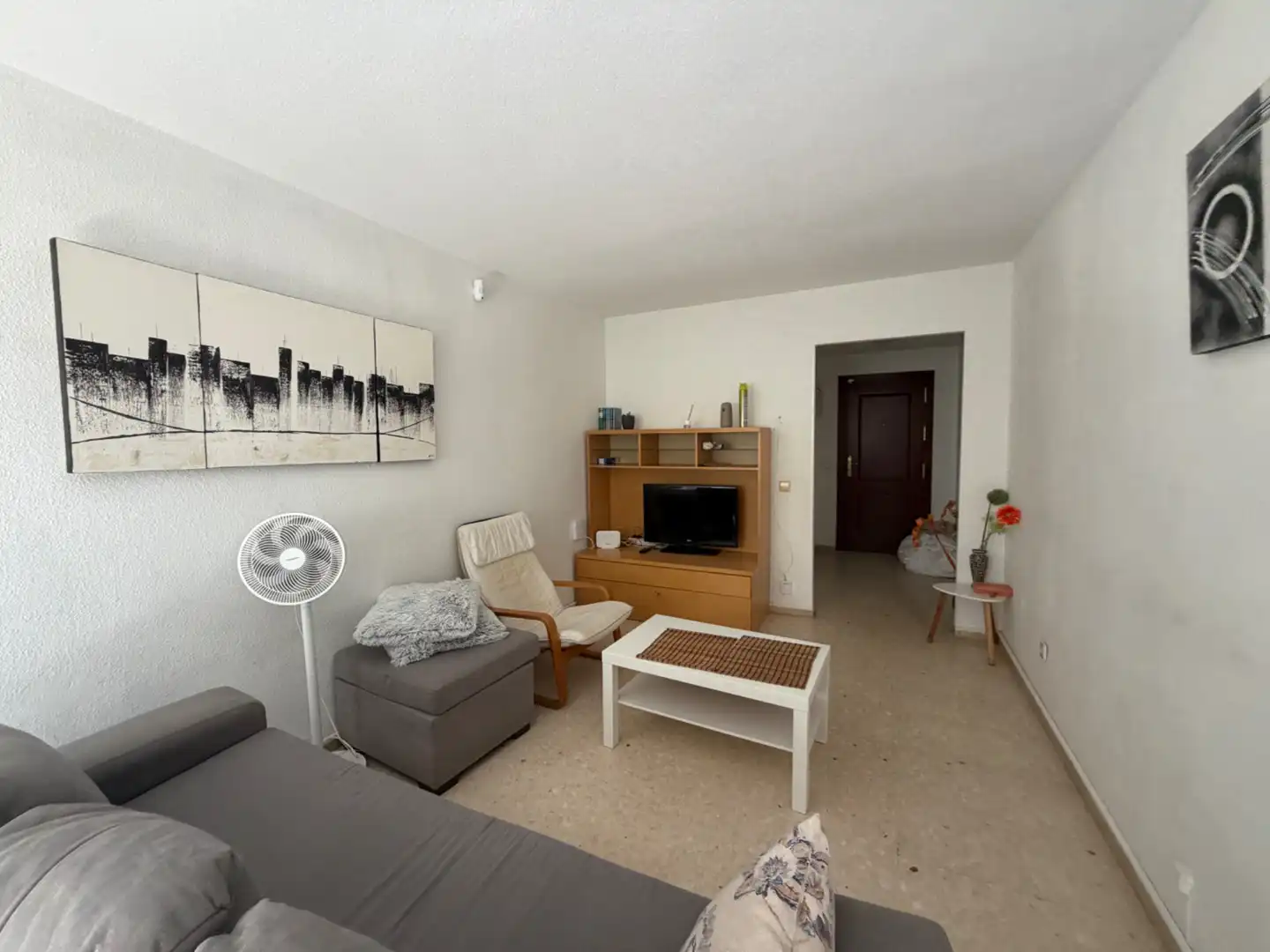 Sala de estar de Piso en venta en San Fernando con Terraza, Amueblado y Horno