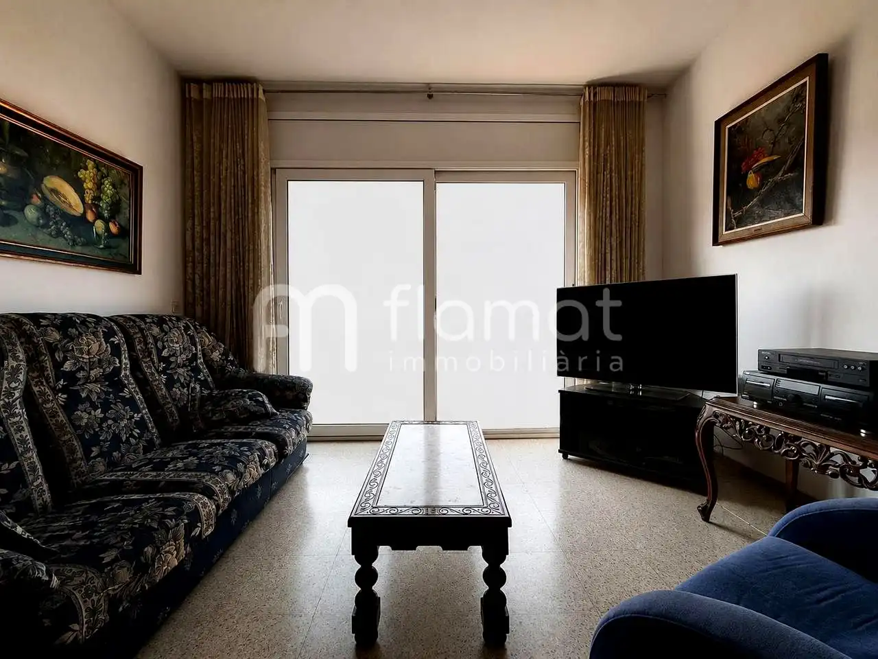 Sala de estar de Piso en venta en Blanes