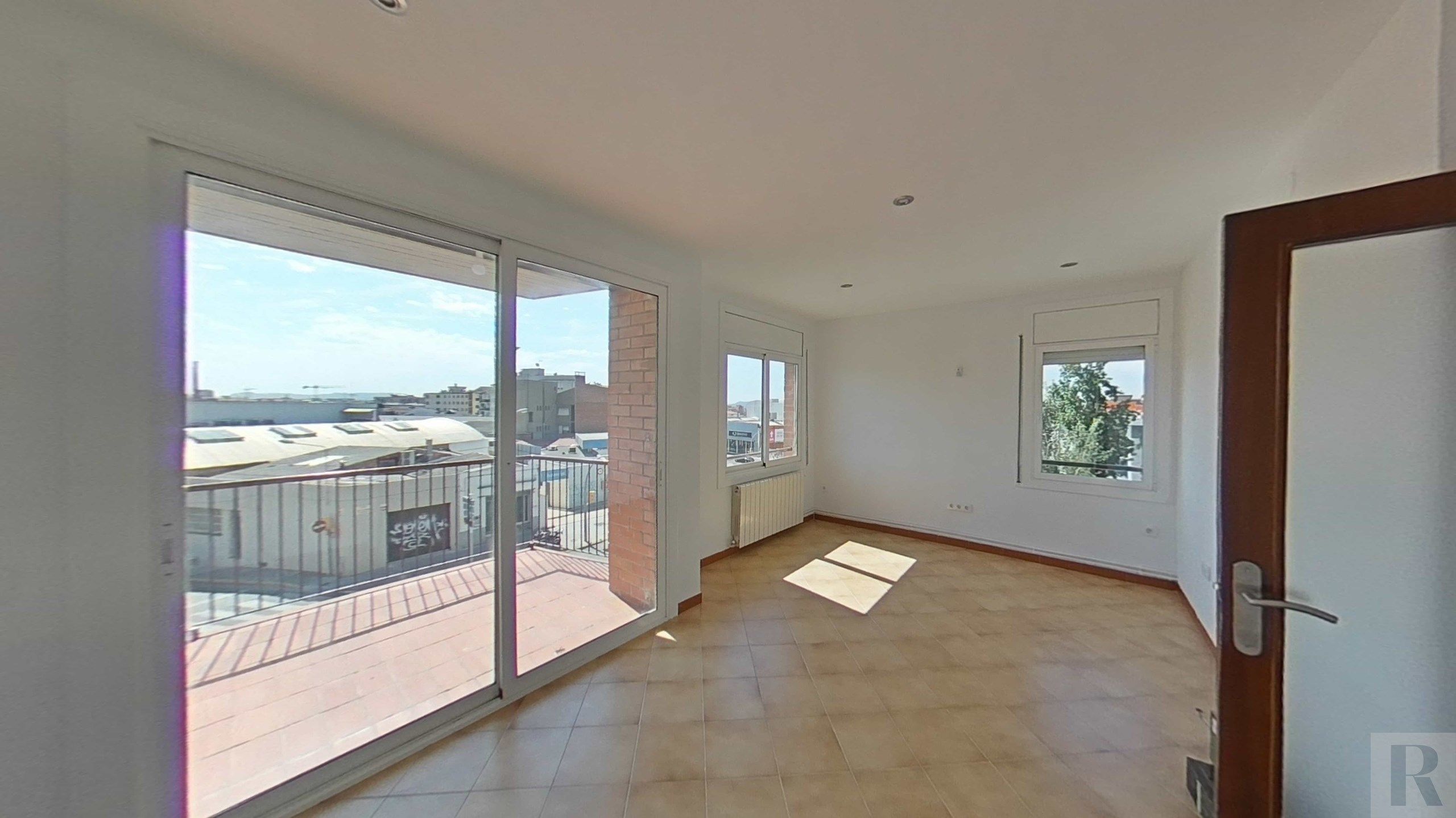 Living room of Flat for sale in Sabadell  with Heating, Terrace and Swimming Pool