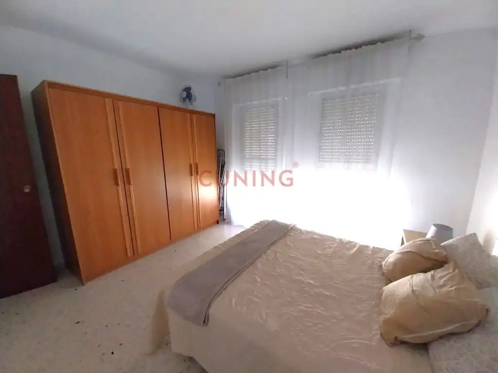 Bedroom of Apartments for rent in Cáceres  with Air Conditioner and Washing machine