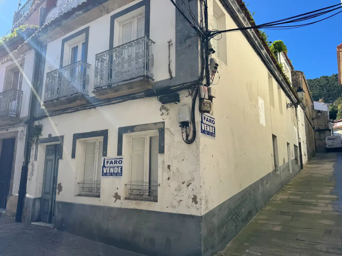 Vista exterior de Casa o xalet en venda en Muros