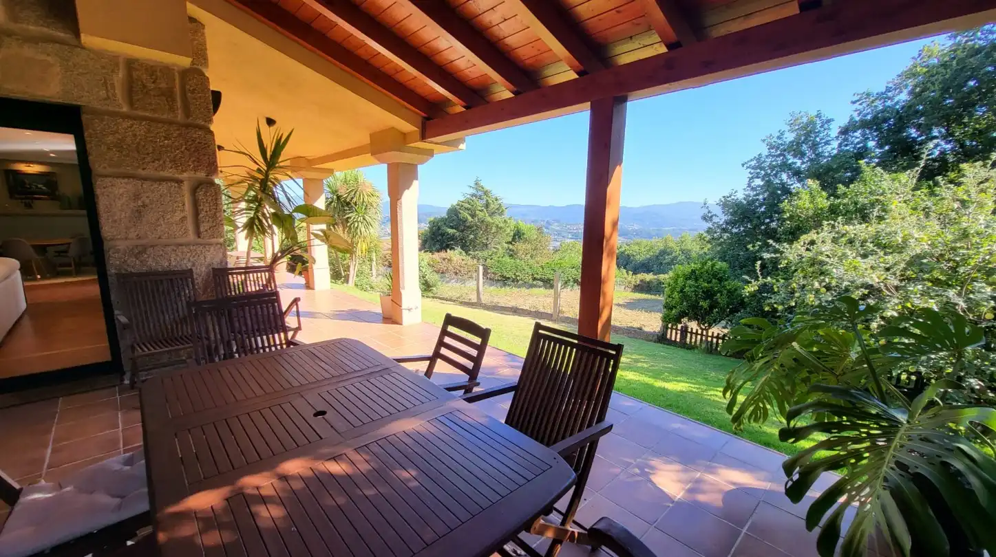 Terraza de Casa o chalet en venta en Nigrán