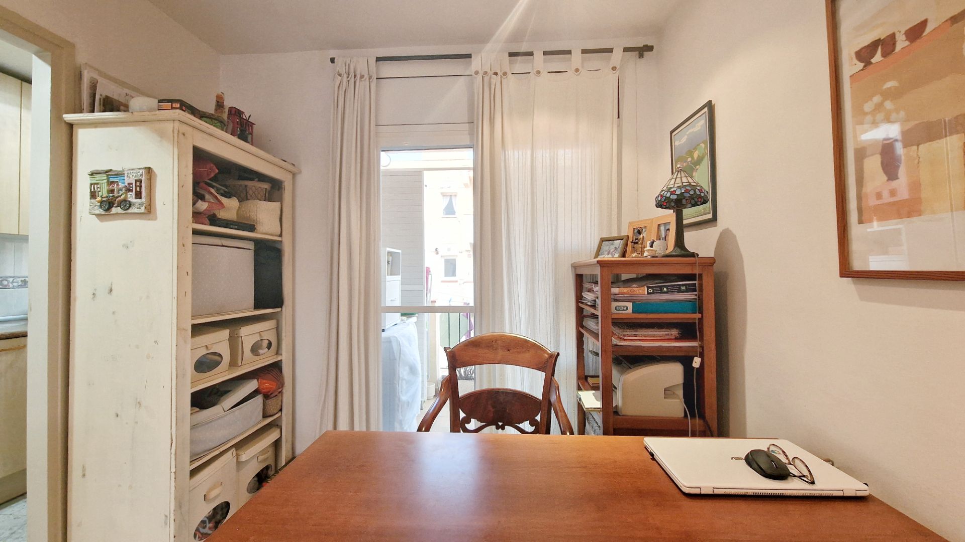 Bedroom of Flat for sale in Vilanova i la Geltrú  with Terrace, Storage room and Furnished