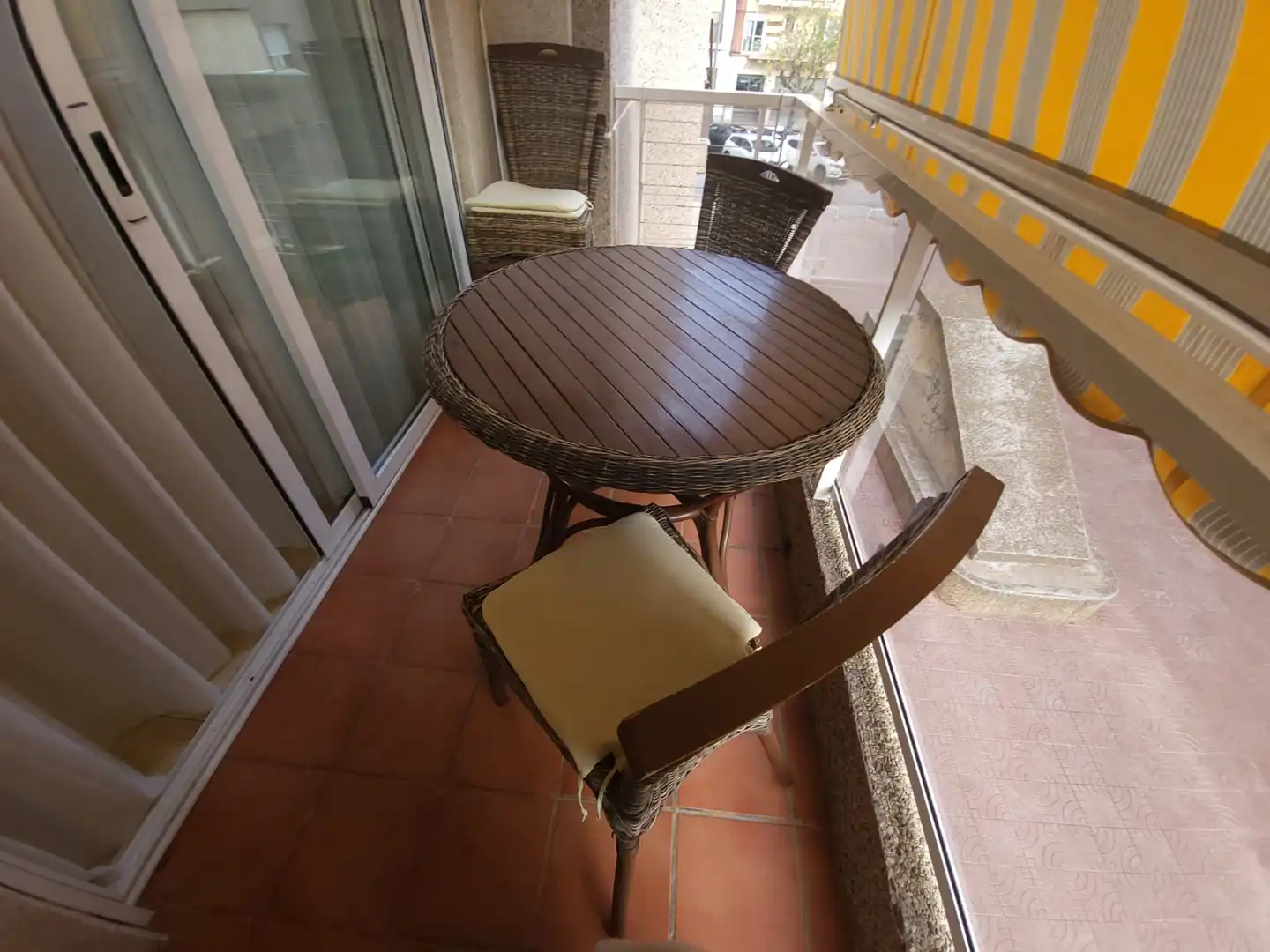 Terrasse von Wohnung zum Verkauf in Pineda de Mar mit Terrasse, Möbliert und Ofen