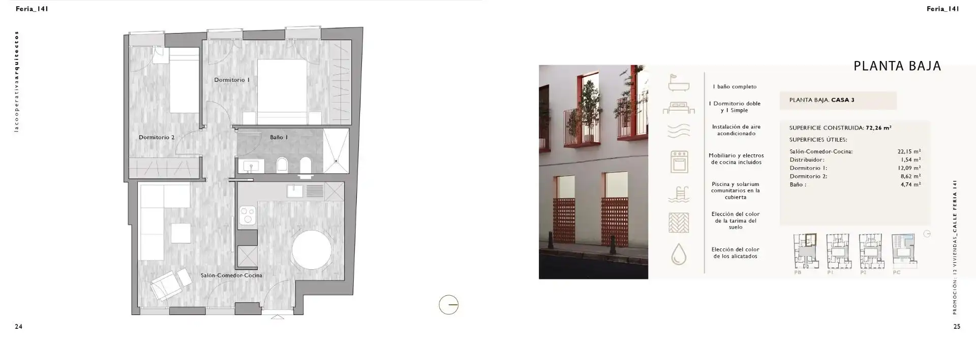 Exterior view of Flat for sale in Sevilla  with Air Conditioner, Terrace and Community pool