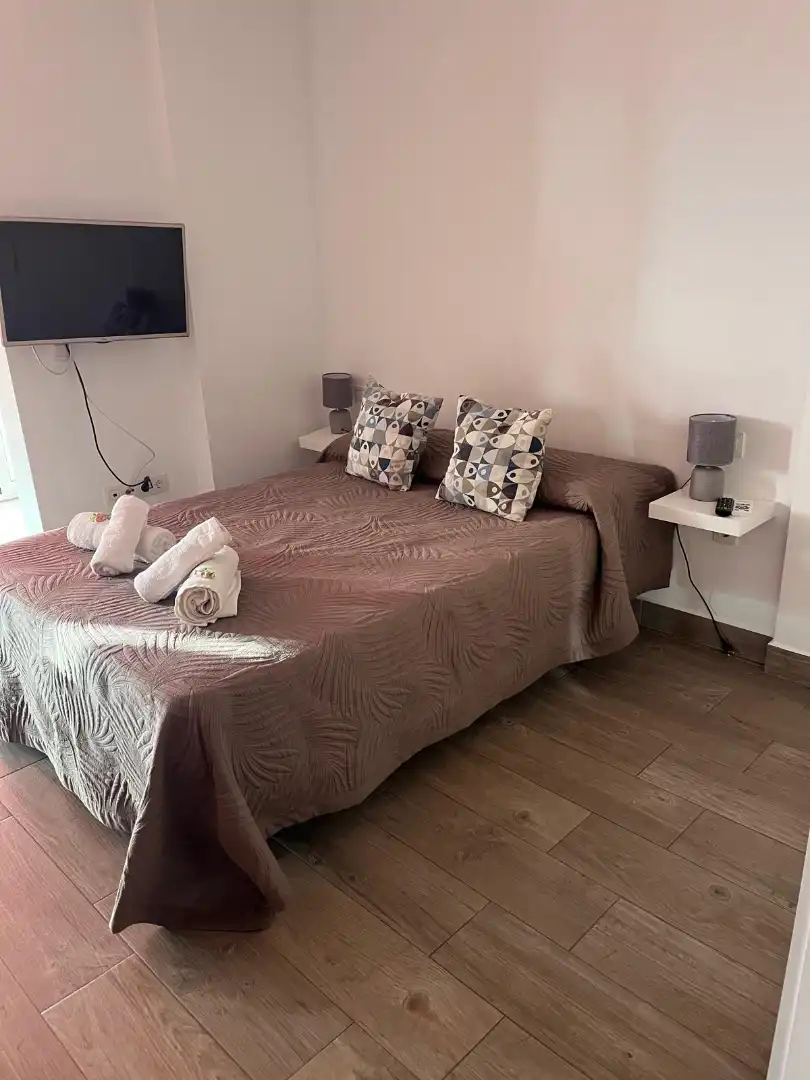 Bedroom of Study for rent in Tacoronte  with Furnished, Washing machine and Microwave