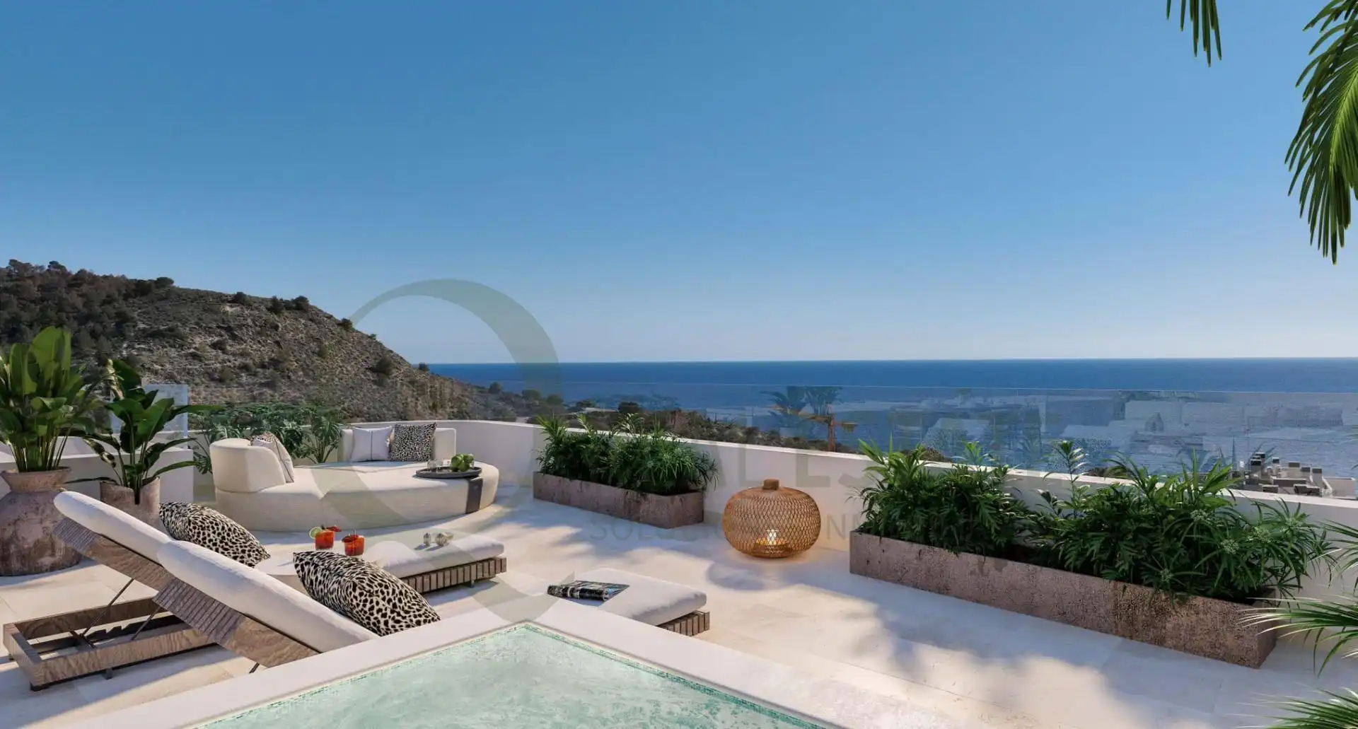 Terraza de Piso en venta en Valencia con Aire acondicionado, Calefacción y Jardín privado