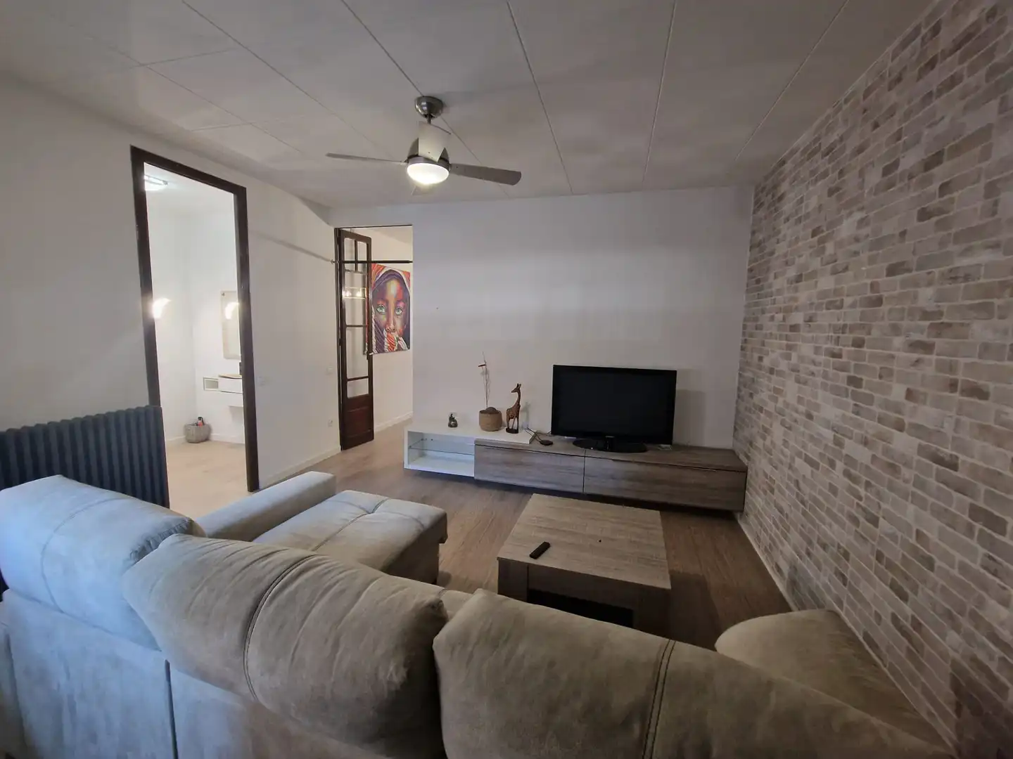Sala de estar de Casa o chalet en venta en Cardedeu con Calefacción, Terraza y Amueblado