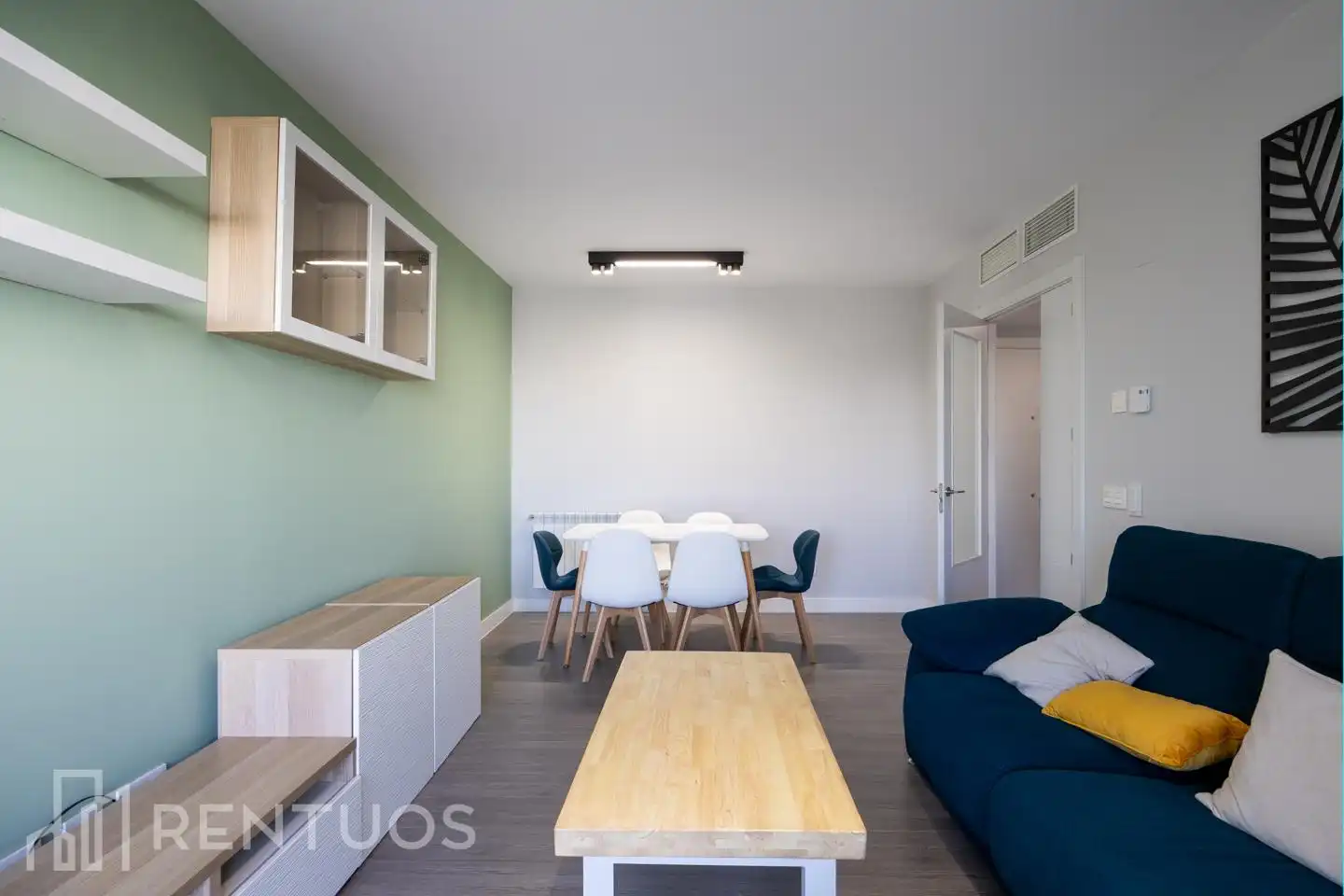 Sala d'estar de Pis de lloguer en Móstoles amb Aire condicionat, Terrassa i Traster