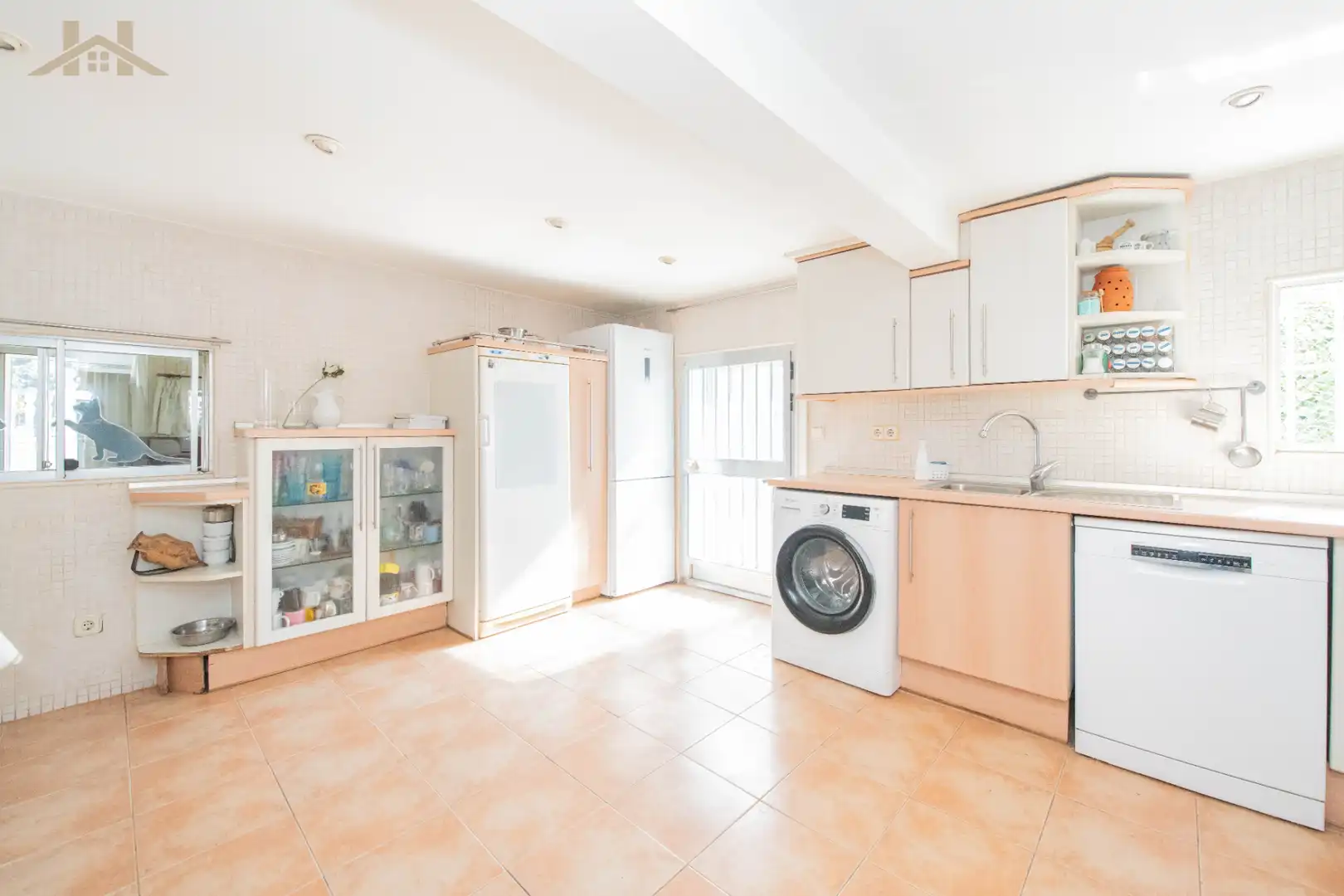 Cuina de Casa o xalet en venda en Boadilla del Monte amb Aire condicionat, Calefacció i Jardí privat